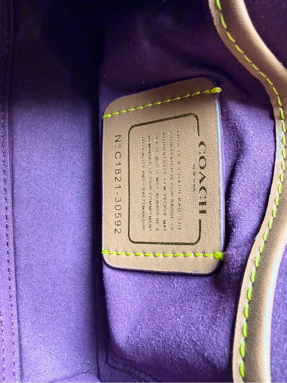 Coach Brown Signature Canvas & Leather Crossbody with Floral Turn-Lock - Picture 10 of 12
